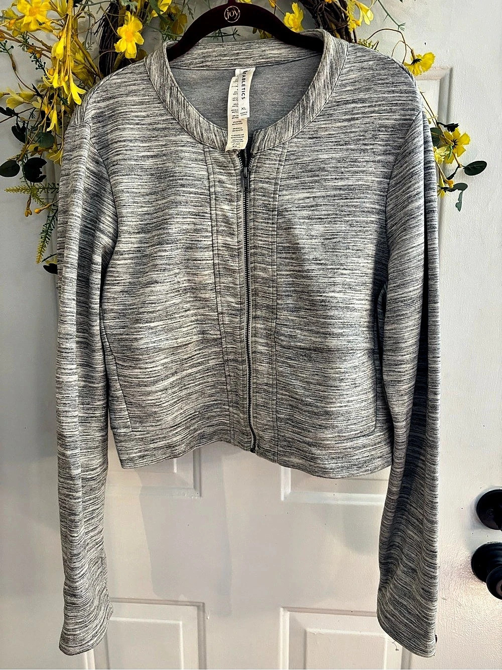 Fablectic Gray Jacket Size XL Like New